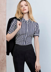 Biz Corporate Ladies Bandless Slim Leg Pant (10121)