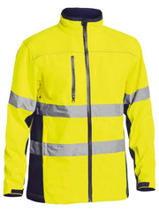 Bisley Soft Shell Jacket with 3M Tape-(BJ6059T)