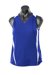 Aussie Pacific Eureka Ladies Singlets 2nd (10 Colour )-(2104)
