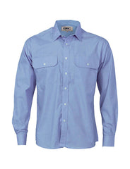 DNC Polyester Cotton L/S Work Shirt (3212)