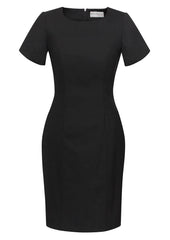 Biz Corporates Ladies Short Sleeve Shift Dress (34012)