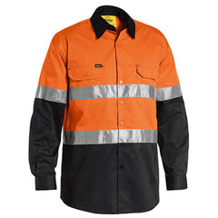 Bisley Men's 3M Taped Cool Hi Vis Light Weight Shirt-(BS6696T)