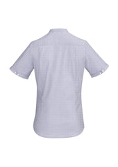 Biz Corporate Womens Bordeaux Short Sleeve Shirt (40112)