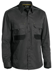 Bisley Flex & Move™ Mechanical Stretch Shirt Long Sleeve-(BS6133)
