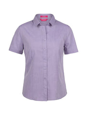 Jb's Ladies Classic S/S Fine Chambray Shirt (4FC1S)