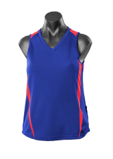 Aussie Pacific Eureka Ladies Singlets 2nd (10 Colour )-(2104)