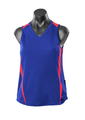 Aussie Pacific Eureka Ladies Singlets 2nd (10 Colour )-(2104)