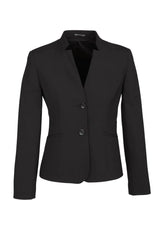 Biz Corporates Ladies Short Jacket with Reverse Lapel (64013)