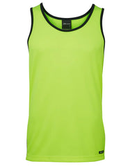 JB's Hi Vis Contrast Singlet - Adults (6HCS4)