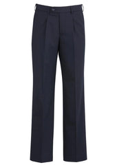 Biz Corporates Mens One Pleat Pant Stout (74011S)