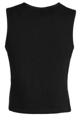 Biz Corporates Men's Peaked Vest with Knitted Back (90111)