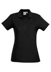 Biz Collection Ladies Crew Polo(1st 10 Colours) (P400LS)