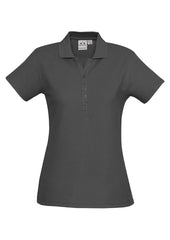 Biz Collection Ladies Crew Polo(1st 10 Colours) (P400LS)