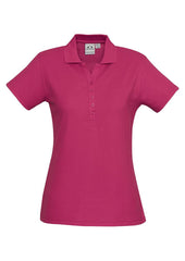 Biz Collection Ladies Crew Polo(1st 10 Colours) (P400LS)