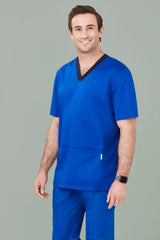 Biz Care Mens Riley V-neck Scrub Top (CST043MS)