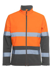 Jb's Hi Vis D+N Water Resistant Softshell Jacket (6DWJ)