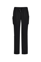 Biz Care Womens Avery Multi-pocket Straight Leg Pant (CSP944LL)