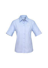 Biz Collection Ladies Ambassador Short Sleeve Shirt (S29522)
