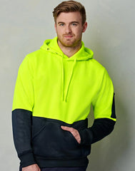 Winning Spirit Unisex Hi Vis Two Tone Fleece Hoodies (SW38)