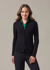 Biz Collection Ladies 2 Way Zipper Cardigan (LC3505)