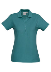 Biz Collection Ladies Crew Polo(1st 10 Colours) (P400LS)