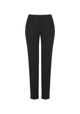Biz Corporate Womens Bandless Elastic Waist Pant (10722)