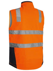 Bisley Taped Hi Vis Soft Shell Vest-(BV0348T)