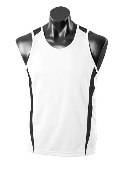 Aussie Pacific Eureka mens singlet 2nd ( 11 Colour )-(1104)