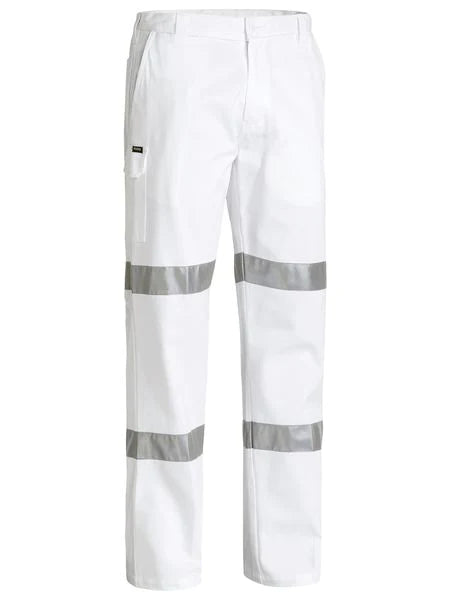 Bisley Taped Night Cotton Drill Pants-(BP6808T)