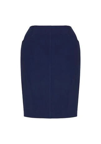 Biz Corporate Womens Bandless Pencil Skirt (20717)