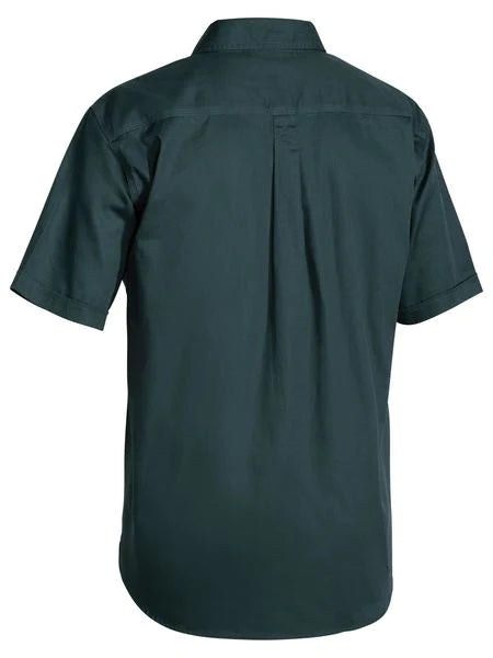 Bisley Closed Front Cotton Drill Shirt - Long Sleeve-(BSC6433)