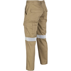 DNC Cotton Drill Cargo Pants With 3M R/Tape (3319)