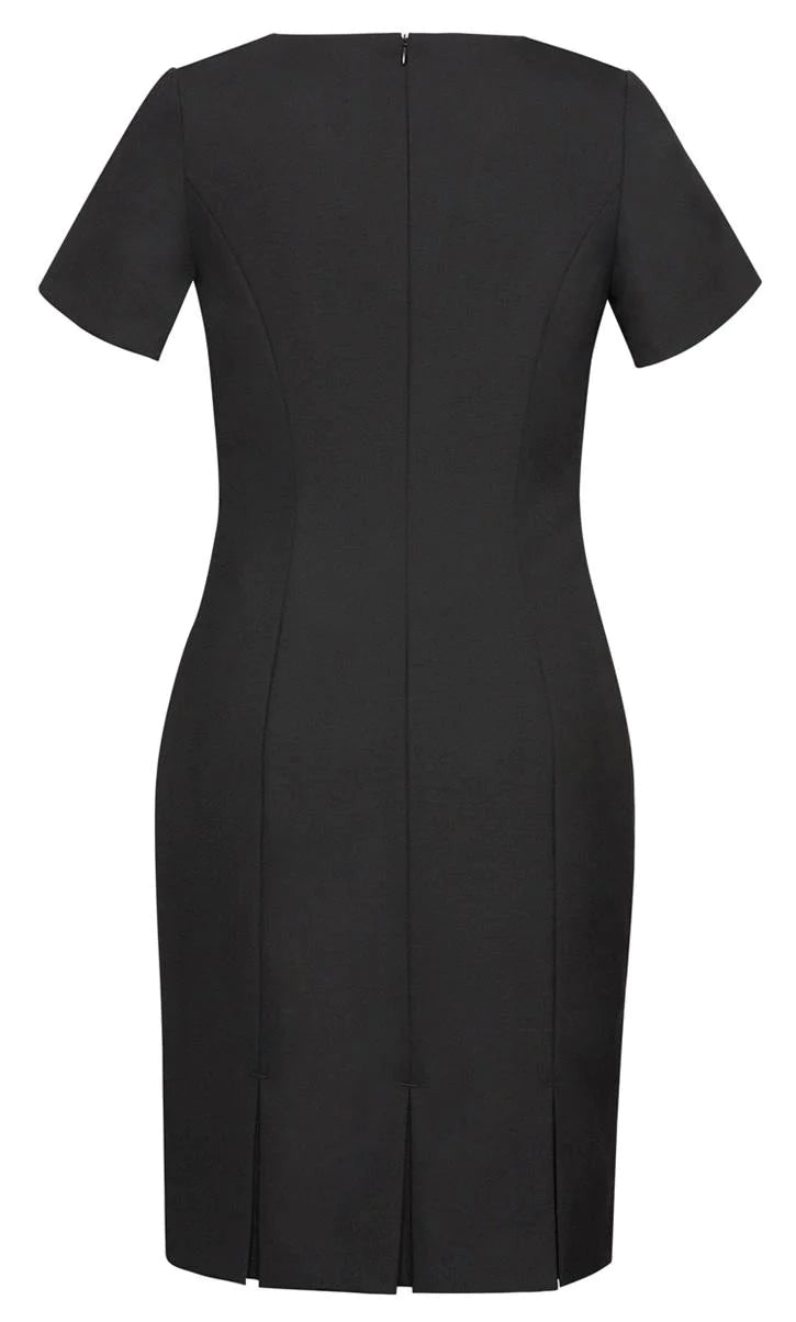 Biz Corporates Ladies Short Sleeve Shift Dress (34012)