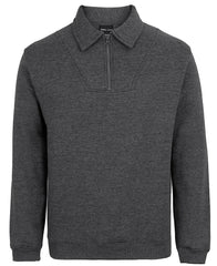 JB's Adults Half Zip Fleecy Sweat (3FSZ)