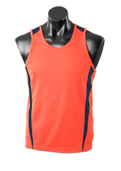 Aussie Pacific Eureka mens singlet 1st ( 14 Colour )-(1104)