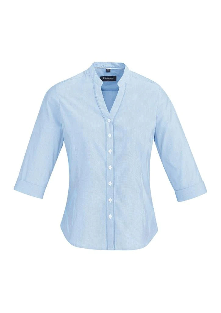Biz Corporate Womens Bordeaux 3/4 Sleeve Shirt (40114)