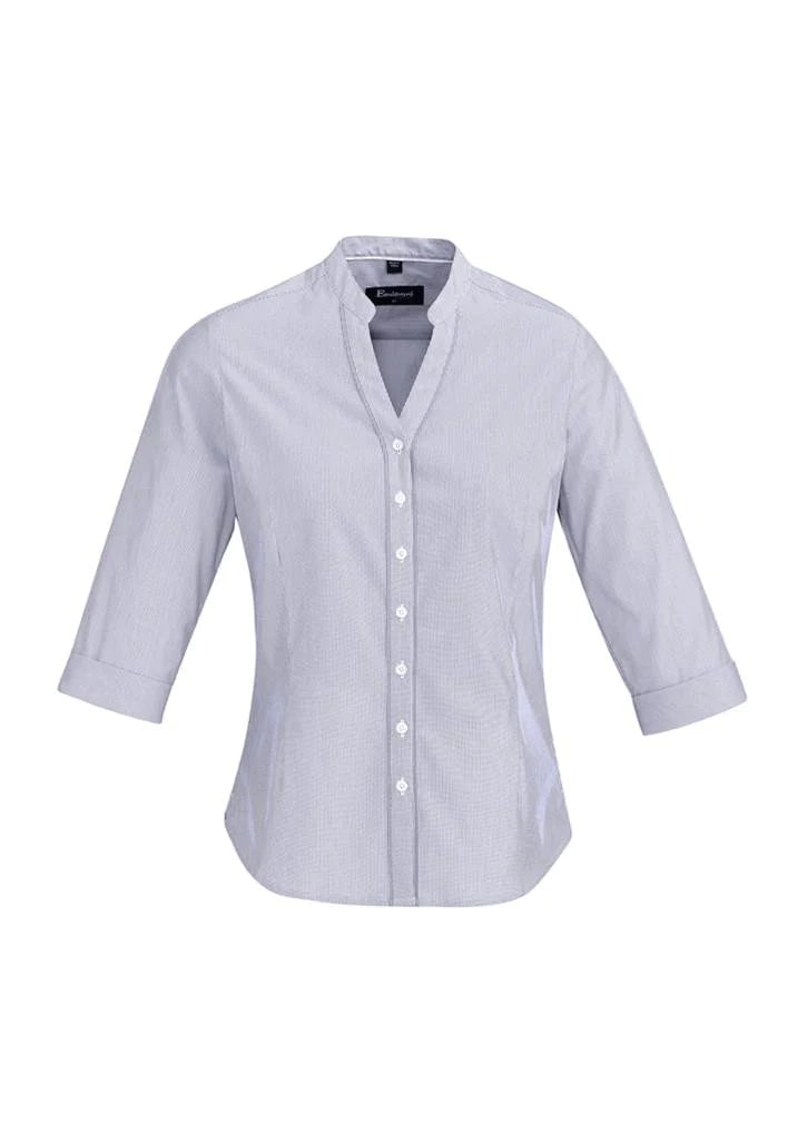 Biz Corporate Womens Bordeaux 3/4 Sleeve Shirt (40114)