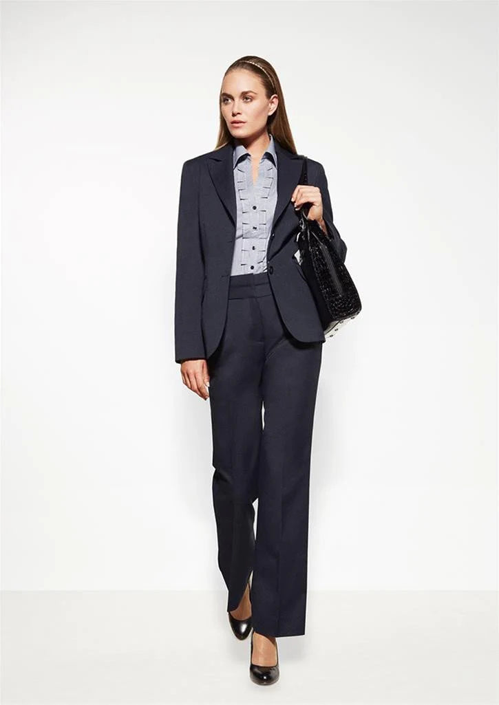 Biz Corporates Ladies Longerline Jacket (60112)