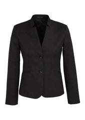 Biz Corporates Ladies Short Jacket with Reverse Lapel (60113)