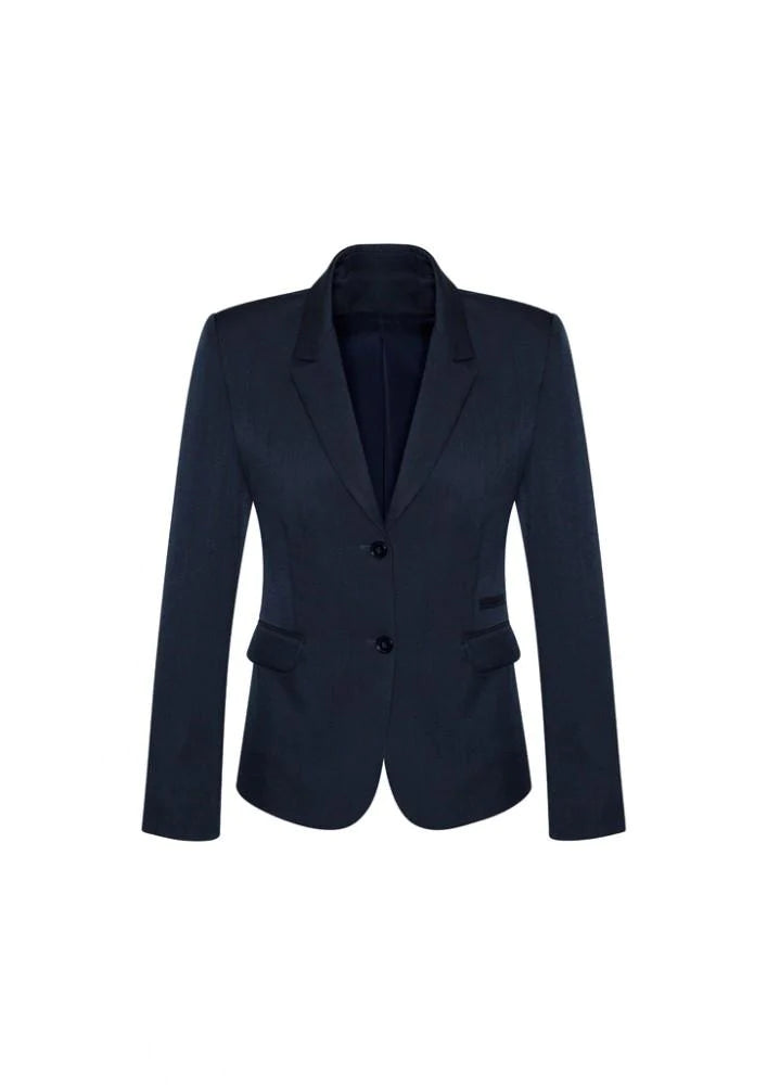 Biz Corporate Ladies 2 Button Mid Length Jacket (60119)