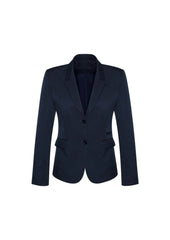 Biz Corporate Ladies 2 Button Mid Length Jacket (60119)