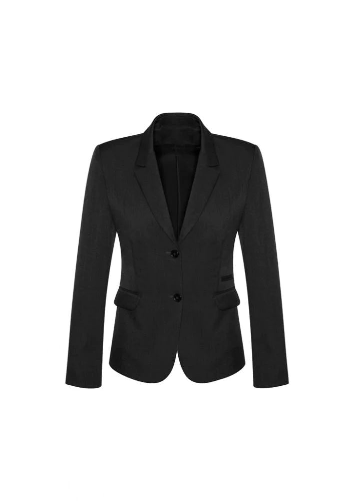 Biz Corporate Ladies 2 Button Mid Length Jacket (60119)