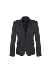 Biz Corporate Ladies 2 Button Mid Length Jacket (60119)
