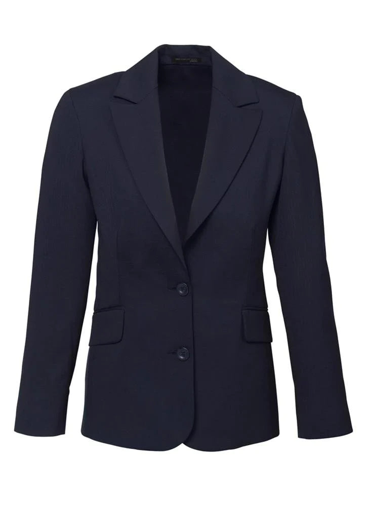 Biz Corporates Comfort Wool Stretch Womens Longline Jacket(64012)