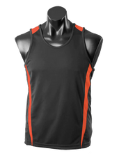 Aussie Pacific Eureka mens singlet 1st ( 14 Colour )-(1104)