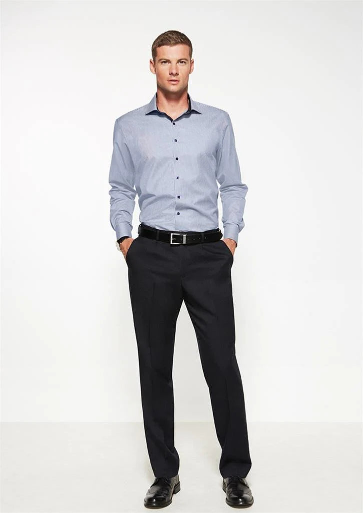 Biz Corporates One Pleat Pant Stout (70111S)