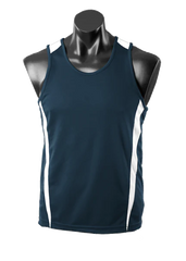 Aussie Pacific Eureka mens singlet 1st ( 14 Colour )-(1104)