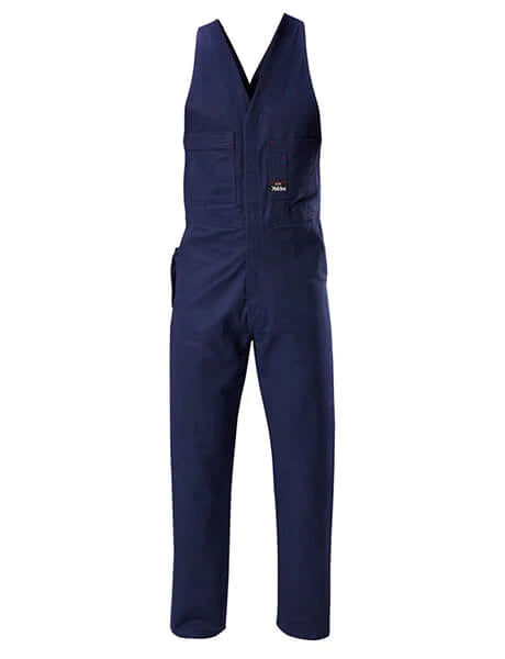 Hard Yakka Tradesman Cotton Drill Action Back Overall 2nd (2 Colours) (Y01555)