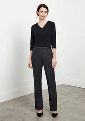 Biz Collection Ladies Classic Flat Front Pant (BS29320)