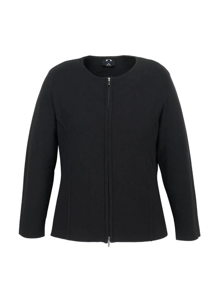 Biz Collection Ladies 2 Way Zipper Cardigan (LC3505)
